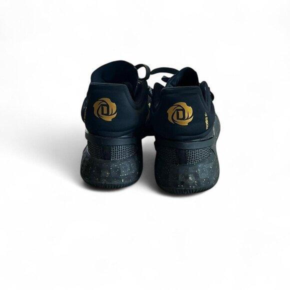 Adidas D Rose 11 Black Gold Metalic Sneakers size 11 - Picture 4 of 4